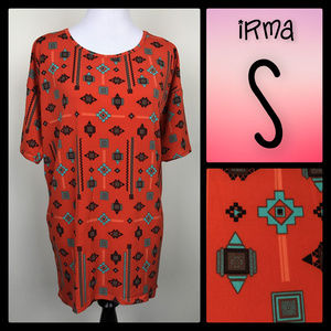 NWT LuLaRoe Irma Tunic - Southwestern Print - S